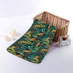 Tropical Jaguar Pattern Print Towel