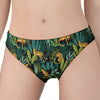 Tropical Jaguar Pattern Print Women's Panties