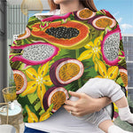 Tropical Jungle Fruits Pattern Print Baby Seat Cover
