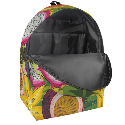 Tropical Jungle Fruits Pattern Print Backpack