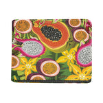 Tropical Jungle Fruits Pattern Print Bifold Wallet