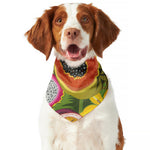 Tropical Jungle Fruits Pattern Print Dog Bandana