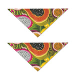 Tropical Jungle Fruits Pattern Print Dog Bandana