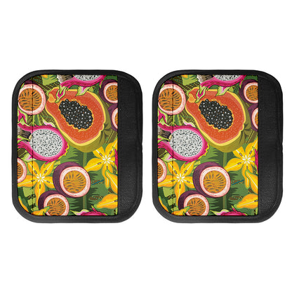Tropical Jungle Fruits Pattern Print Handle Covers