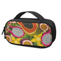 Tropical Jungle Fruits Pattern Print Portable Cooler Travel Case