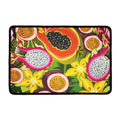Tropical Jungle Fruits Pattern Print Kitchen Mat