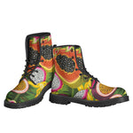 Tropical Jungle Fruits Pattern Print Backpack