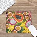 Tropical Jungle Fruits Pattern Print Mouse Pad