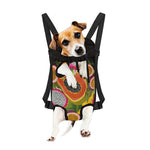 Tropical Jungle Fruits Pattern Print Pet Carrier Backpack