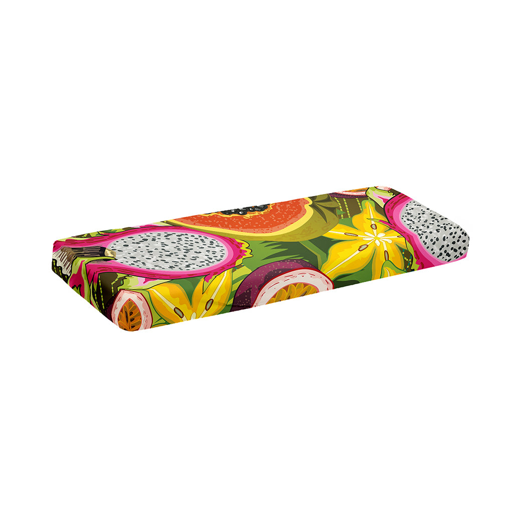 Tropical Jungle Fruits Pattern Print Piano Keyboard Cover