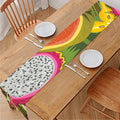 Tropical Jungle Fruits Pattern Print Table Runner
