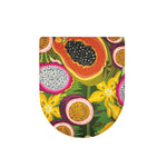 Tropical Jungle Fruits Pattern Print Toilet Lid Cover