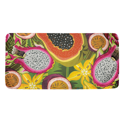 Tropical Jungle Fruits Pattern Print Towel
