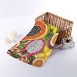 Tropical Jungle Fruits Pattern Print Towel