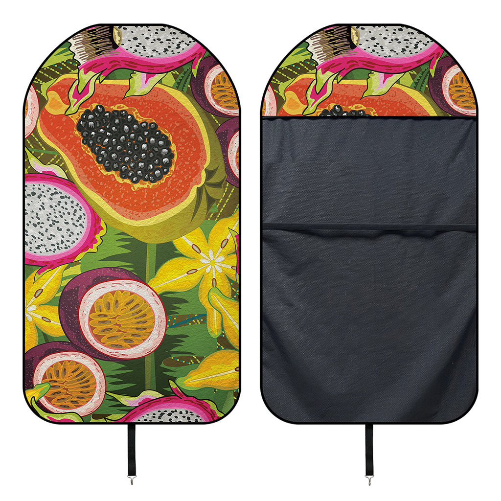 Tropical Jungle Fruits Pattern Print Waterproof Car Seat Cover