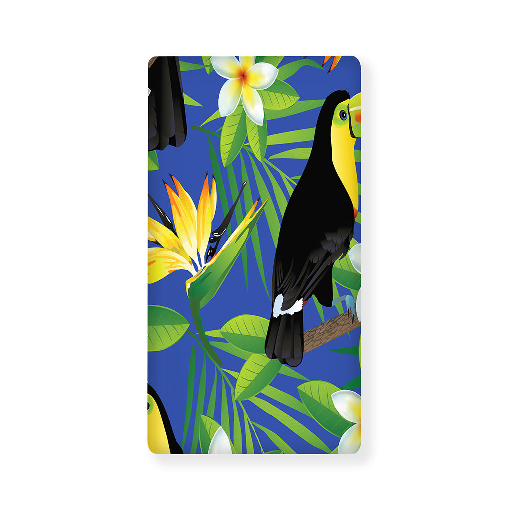 Tropical Keel-Billed Toucan Print Baby Crib Sheet