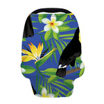 Tropical Keel-Billed Toucan Print Baby Seat Cover