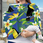 Tropical Keel-Billed Toucan Print Baby Seat Cover