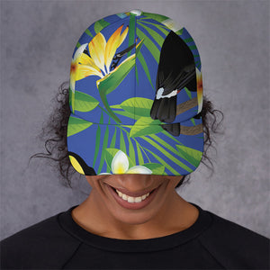 Tropical Keel-Billed Toucan Print Baseball Cap