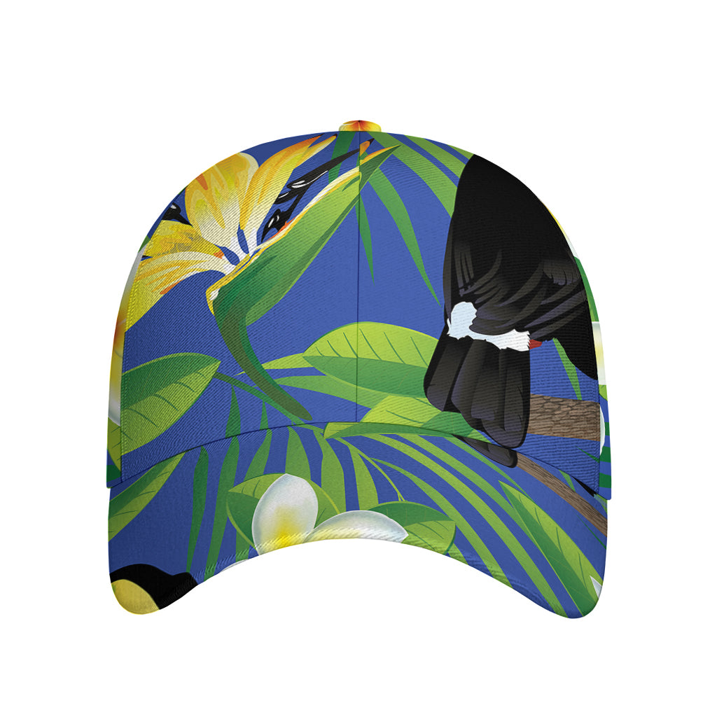 Tropical Keel-Billed Toucan Print Baseball Cap