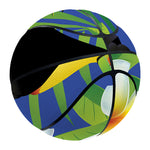 Tropical Keel-Billed Toucan Print Basketball