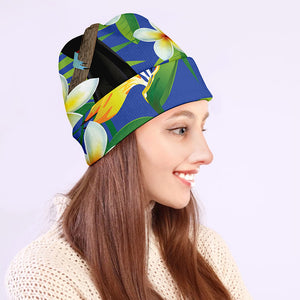 Tropical Keel-Billed Toucan Print Beanie