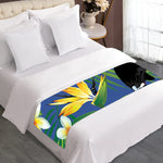 Tropical Keel-Billed Toucan Print Bed Runner