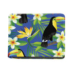 Tropical Keel-Billed Toucan Print Bifold Wallet