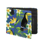 Tropical Keel-Billed Toucan Print Bifold Wallet