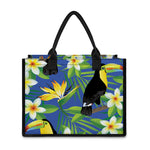 Tropical Keel-Billed Toucan Print Canvas Tote Bag