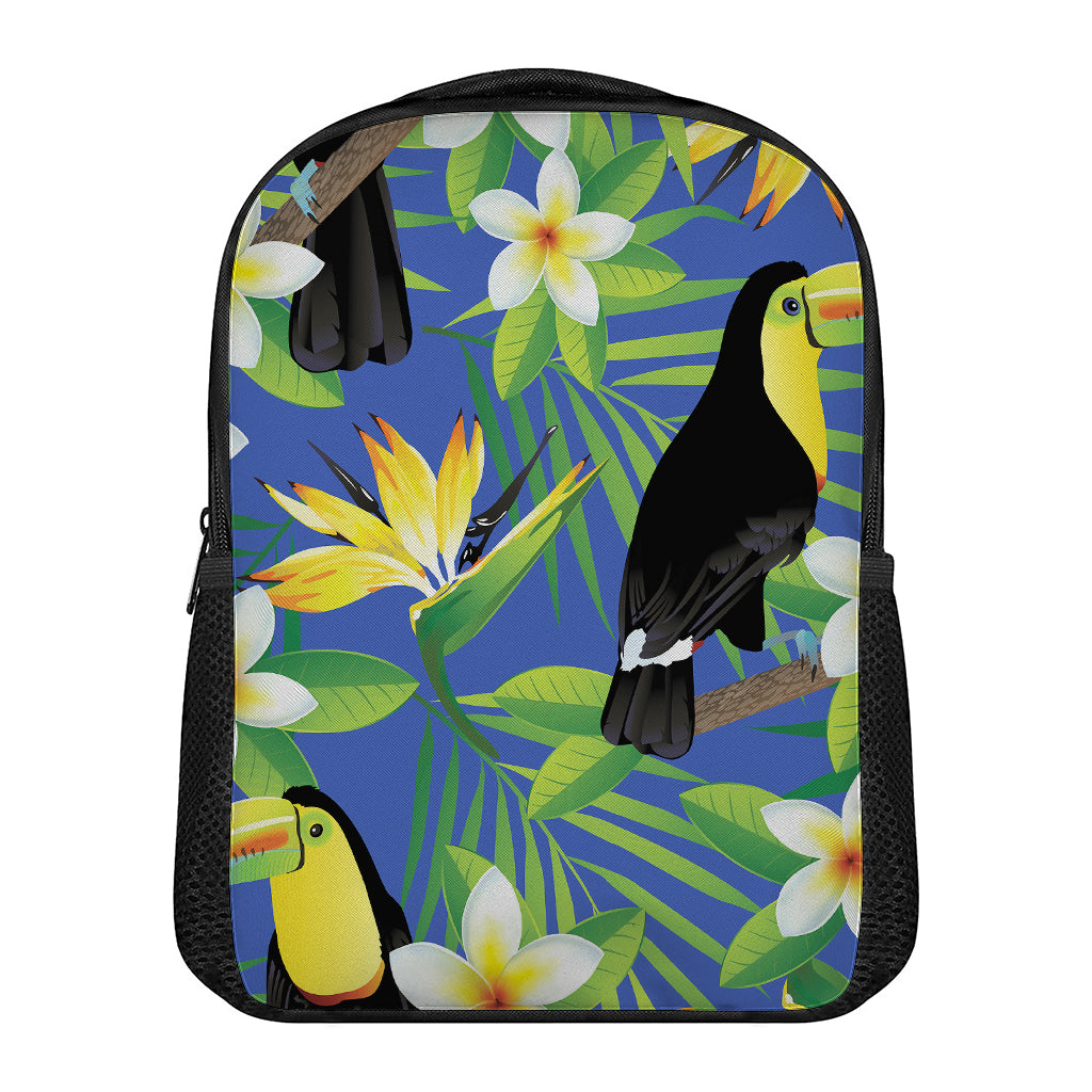 Tropical Keel-Billed Toucan Print Casual Backpack