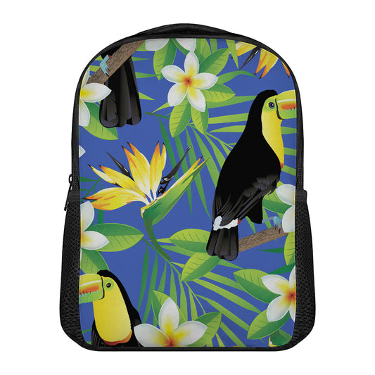 Tropical Keel-Billed Toucan Print Casual Backpack