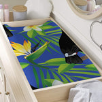 Tropical Keel-Billed Toucan Print Changing Pad Cover