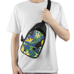 Tropical Keel-Billed Toucan Print Chest Bag