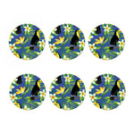 Tropical Keel-Billed Toucan Print Coaster Set