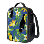 Tropical Keel-Billed Toucan Print Crossbody Lunch Bag