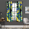 Tropical Keel-Billed Toucan Print Grommet Curtain Panels