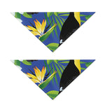 Tropical Keel-Billed Toucan Print Dog Bandana