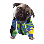 Tropical Keel-Billed Toucan Print Dog Zip Up Hoodie