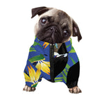 Tropical Keel-Billed Toucan Print Dog Zip Up Jacket