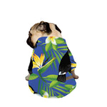 Tropical Keel-Billed Toucan Print Dog Zip Up Jacket