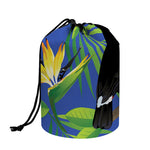 Tropical Keel-Billed Toucan Print Drawstring Makeup Bag