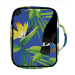 Tropical Keel-Billed Toucan Print Front Pocket Bible Bag