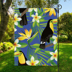 Tropical Keel-Billed Toucan Print Garden Flag