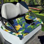 Tropical Keel-Billed Toucan Print Golf Cart Seat Cover