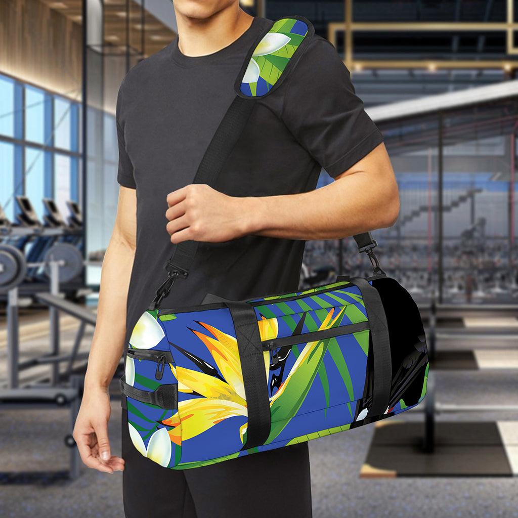 Tropical Keel-Billed Toucan Print Gym Bag