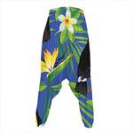 Tropical Keel-Billed Toucan Print Hammer Pants