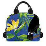 Tropical Keel-Billed Toucan Print Insulated Lunch Bag