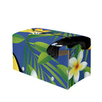 Tropical Keel-Billed Toucan Print Leather Tissue Box Cover