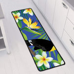 Tropical Keel-Billed Toucan Print Long Kitchen Mat